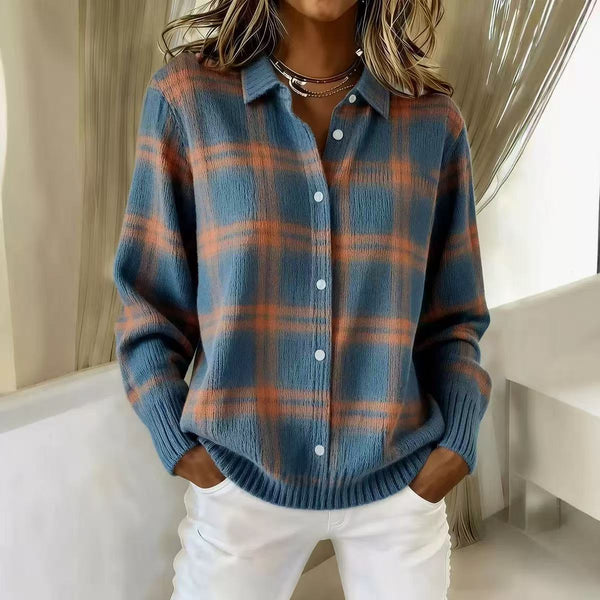Loose-fitting Casual Knit Top