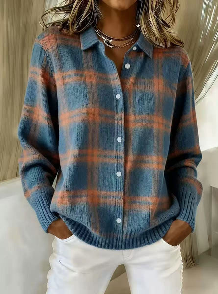 Loose-fitting Casual Knit Top