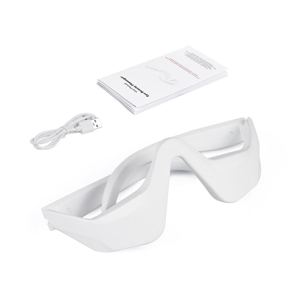 2-in-1 Red Light Therapy + EMS To Erase Eye Bags