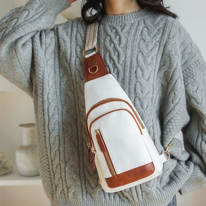 Large Capacity Soft Leather Crossbody Bag