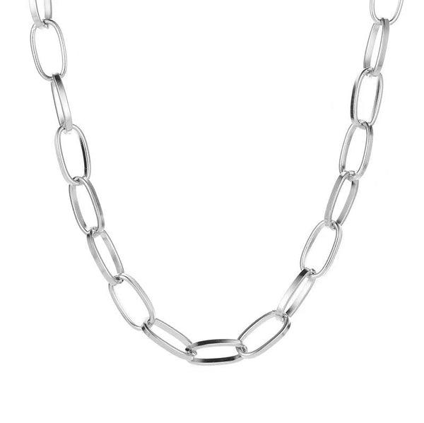 Manhattan Chain Link Statement Necklace