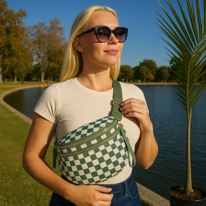 Lightweight And Stylish Oxford Cloth Crossbody Bag