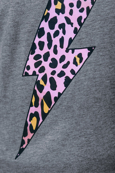 Western Horse Letter Print Graphic T-shirt